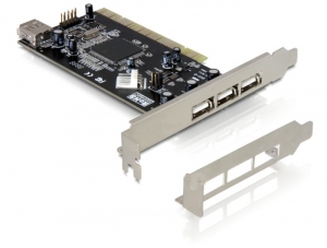 Placa PCI 3 + 1 USB2.0